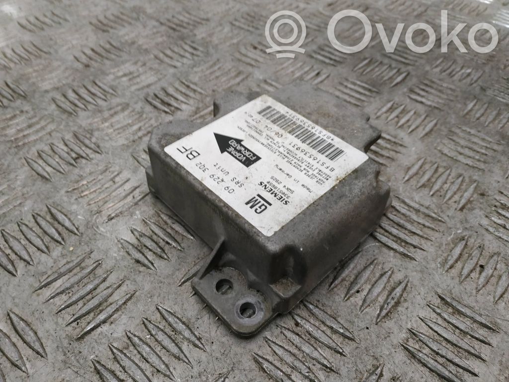 Opel Astra G Airbag control unit/module 