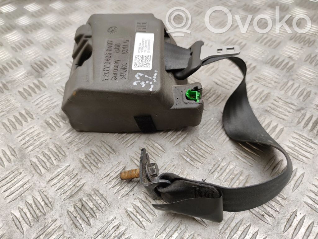 Volvo XC60 Cinturón trasero 