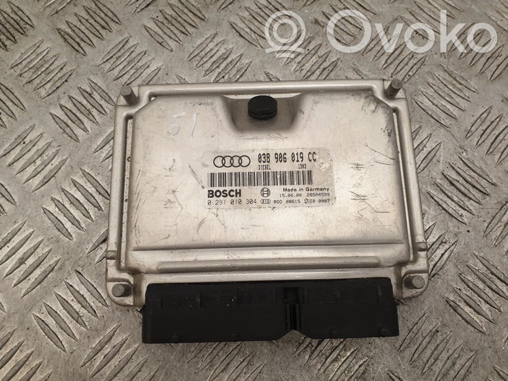 Audi A4 S4 B5 8D Engine control unit/module 