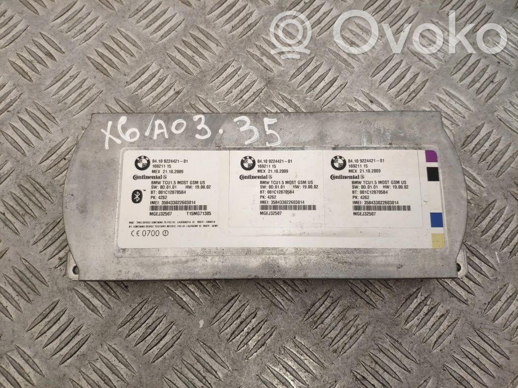 BMW X6 E71 Module unité de contrôle Bluetooth 