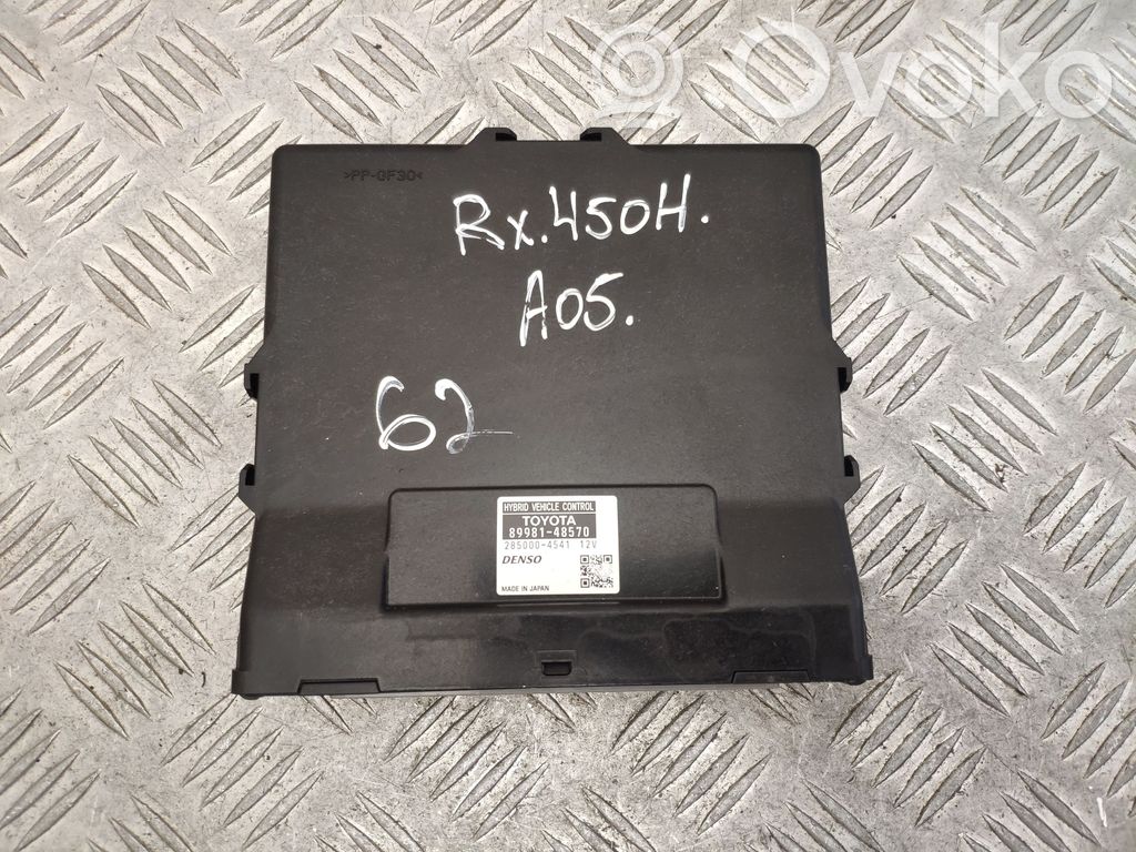 Lexus RX 450H Other control units/modules 