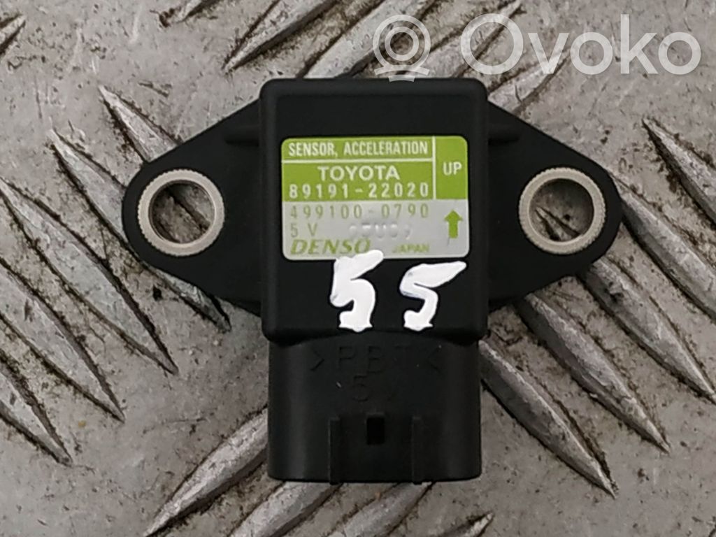 Lexus RX 450H Acceleration sensor 