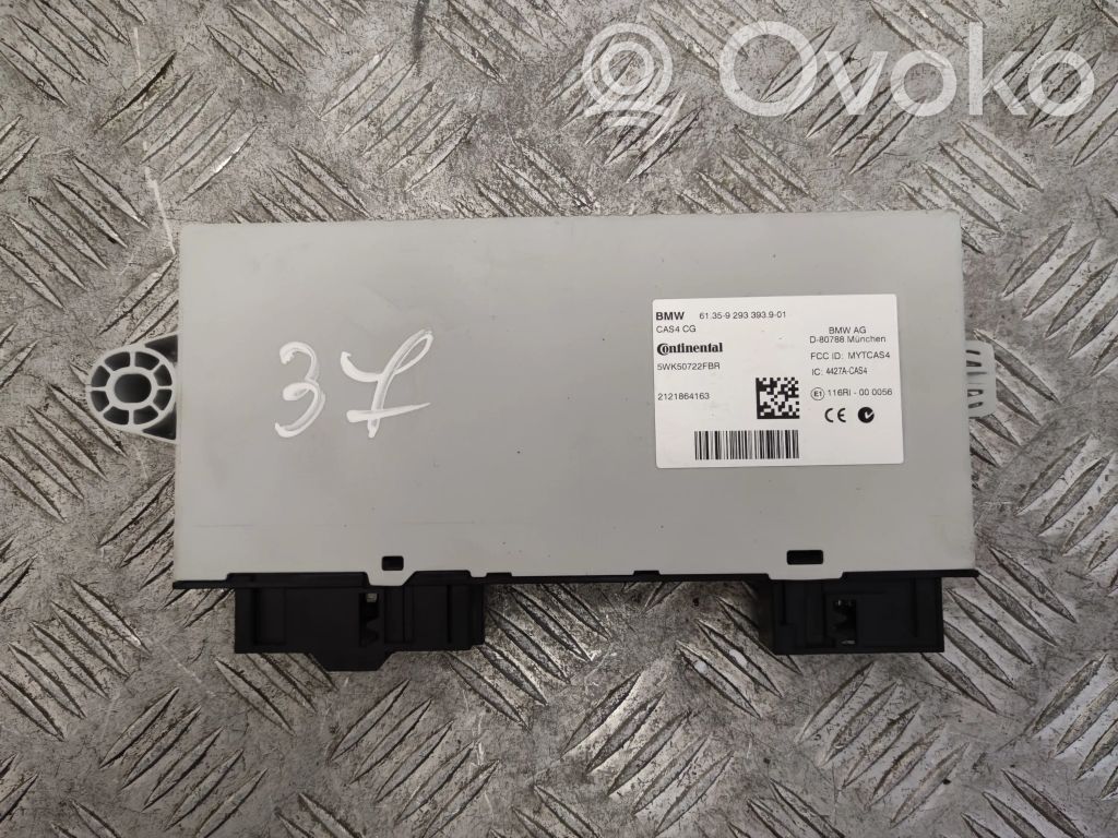 BMW 6 F12 F13 Moduł / Sterownik CAS 