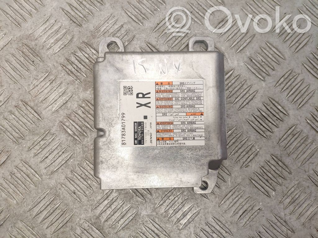Lexus NX Airbag control unit/module 