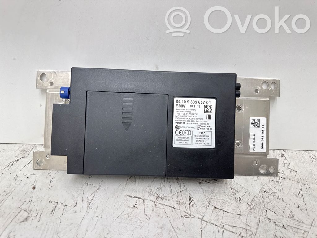 BMW 3 F30 F35 F31 Bluetooth control unit module 