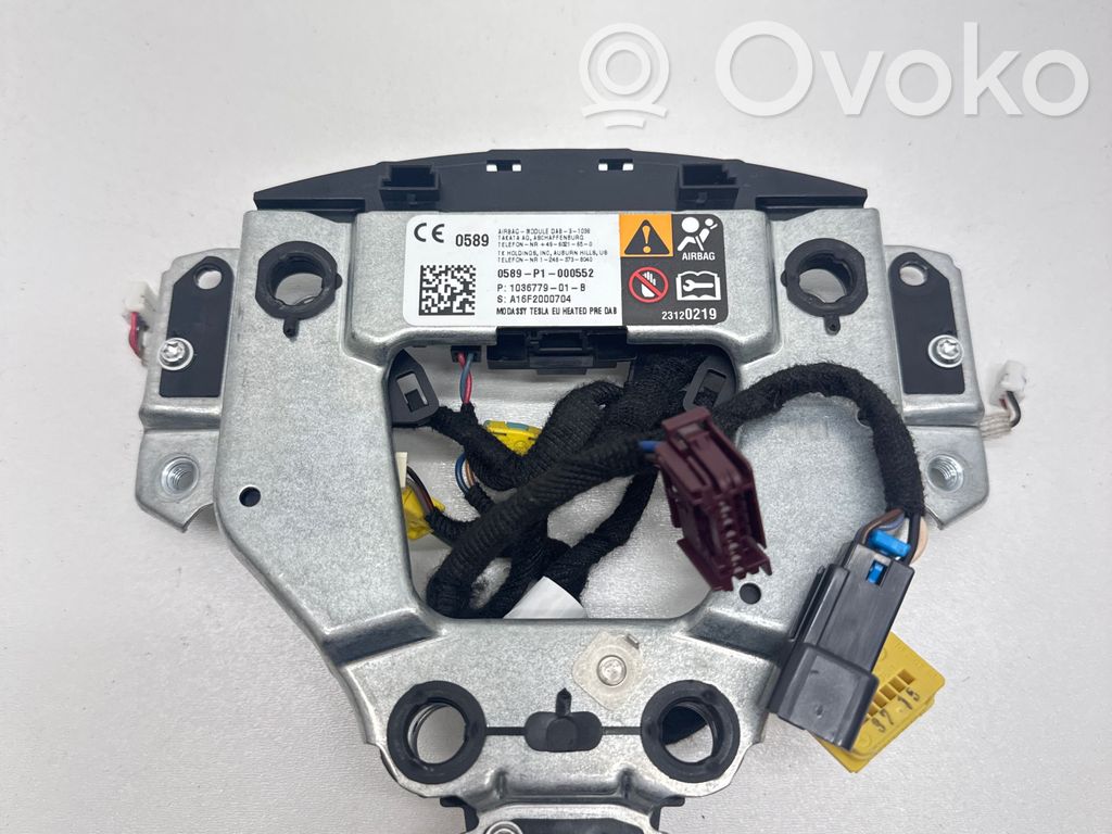 Tesla Model S Airbag squib ring wiring 