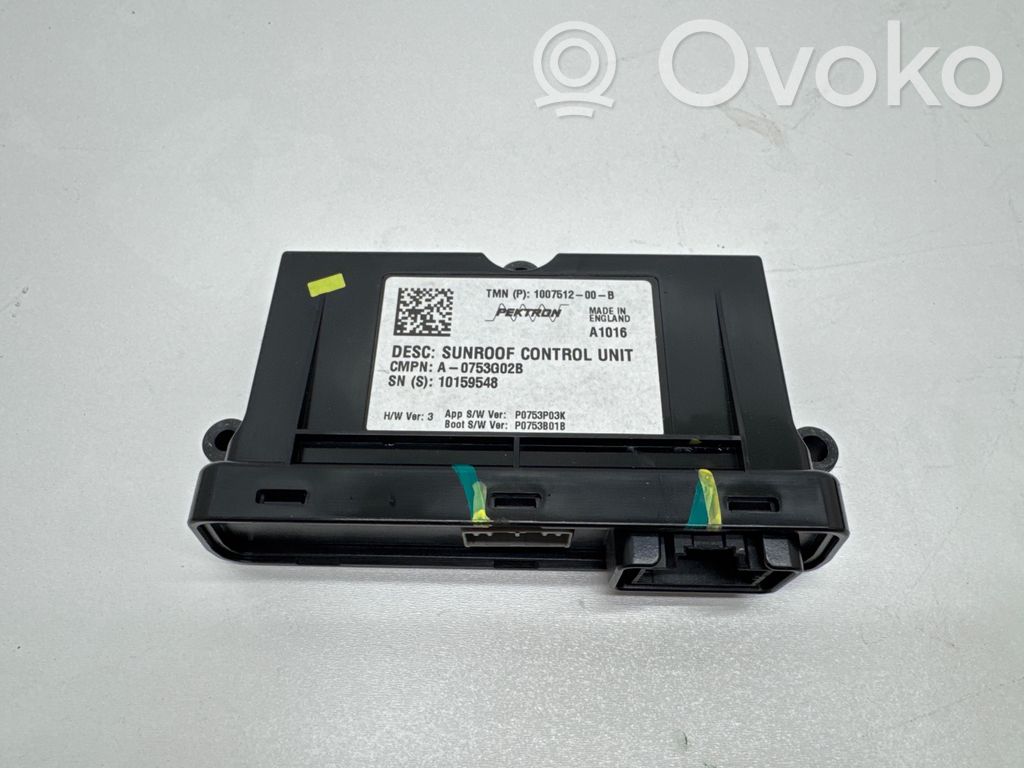 Tesla Model S Other control units/modules 