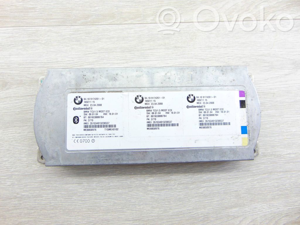 Bluetooth control unit module   9174261,16921115,0019C088B7B4,351534013236537