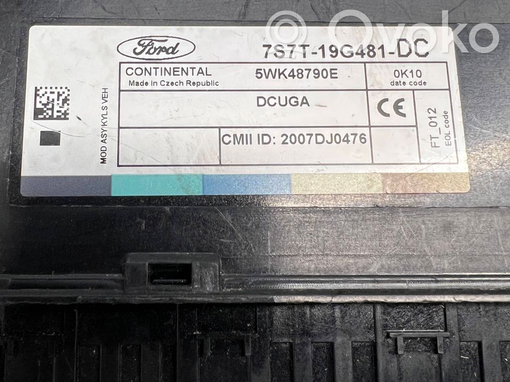 Ford S-MAX Comfort/convenience module 