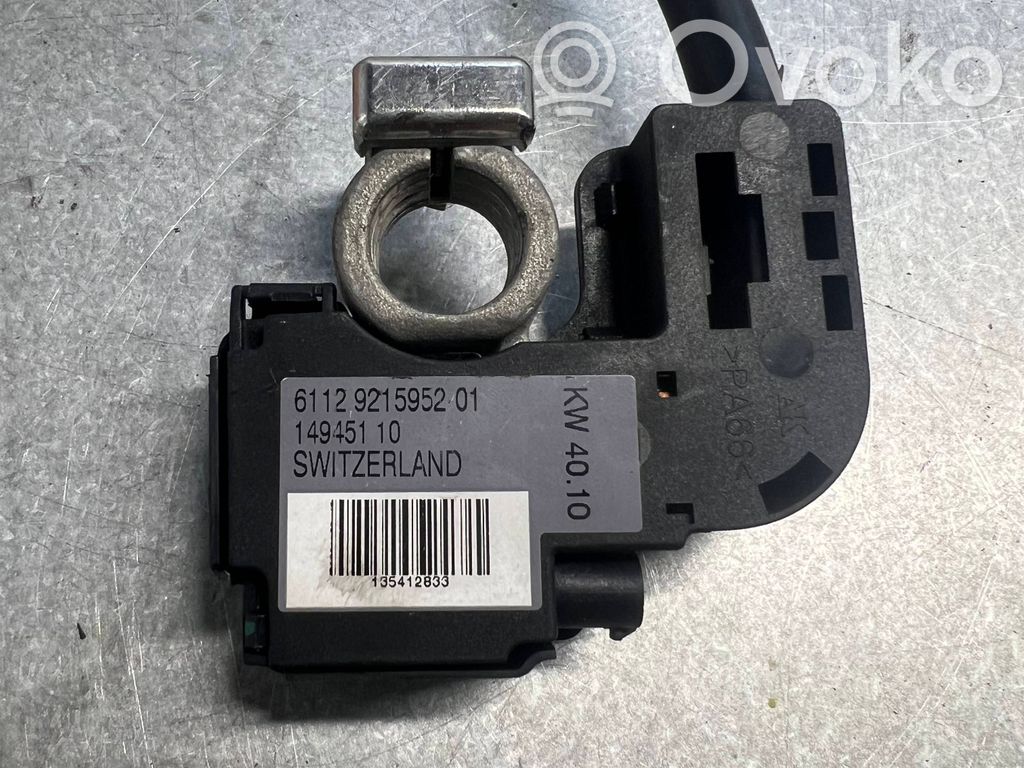 BMW 3 E90 E91 Cablu cu bornă negativă (baterie) 
