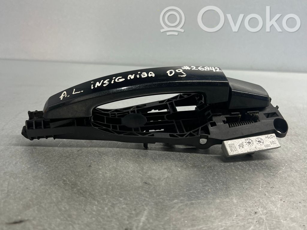 Opel Insignia A Klamka zewnętrzna drzwi 