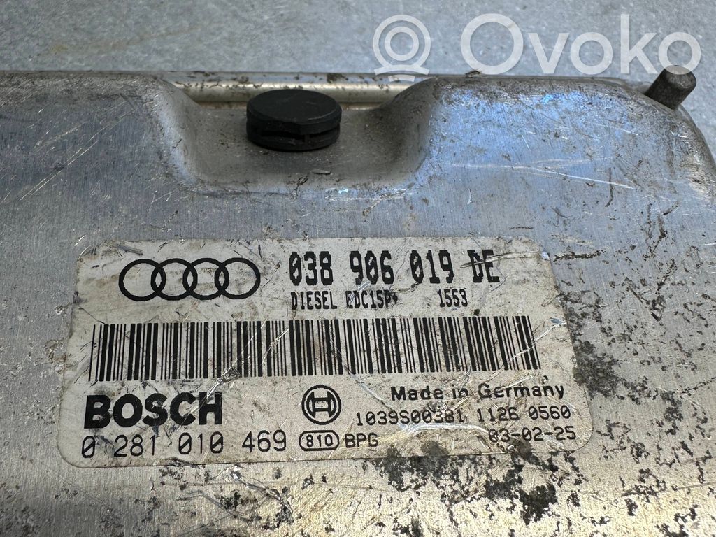 Engine control unit/module   038906019DE,038906019DE