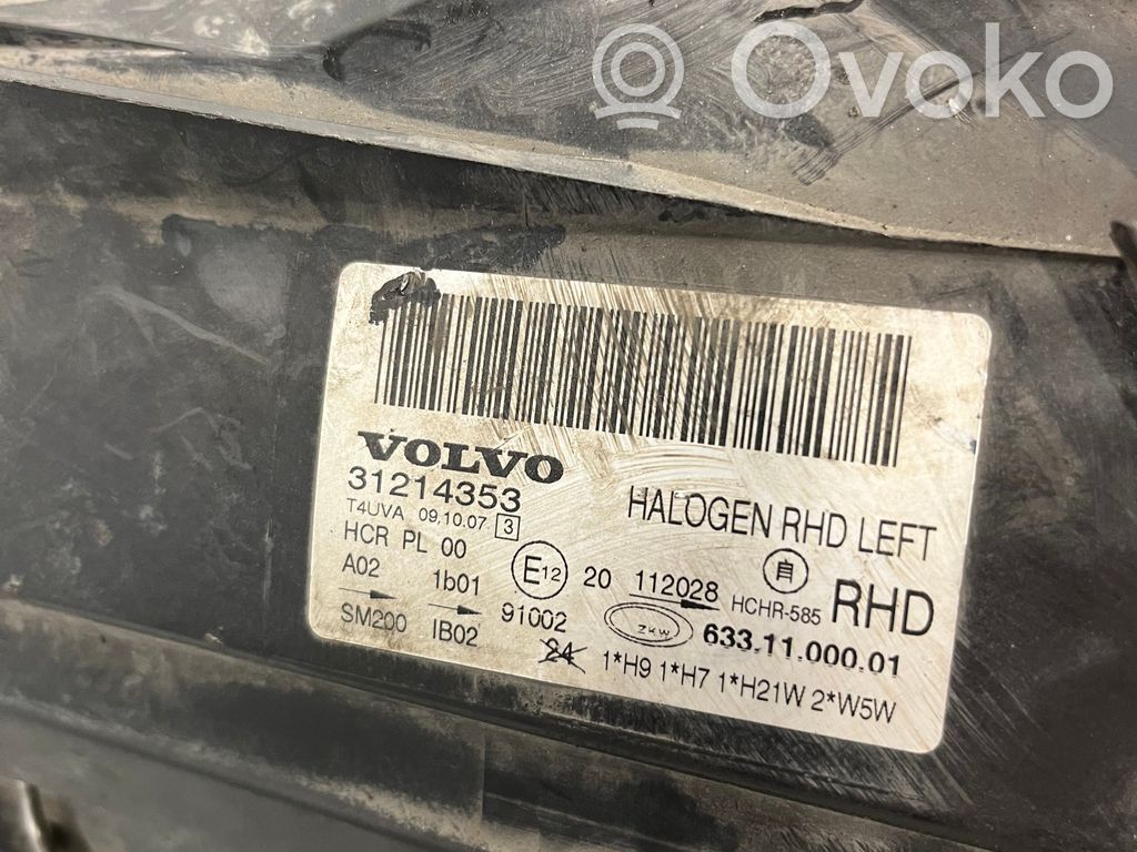 Volvo S70  V70  V70 XC Headlight/headlamp 