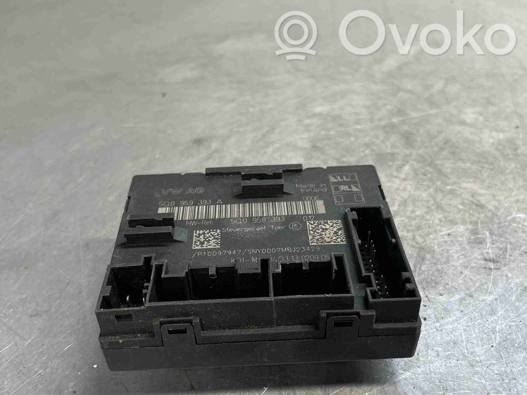 BMW 5 GT F07 Unité de commande module de porte 
