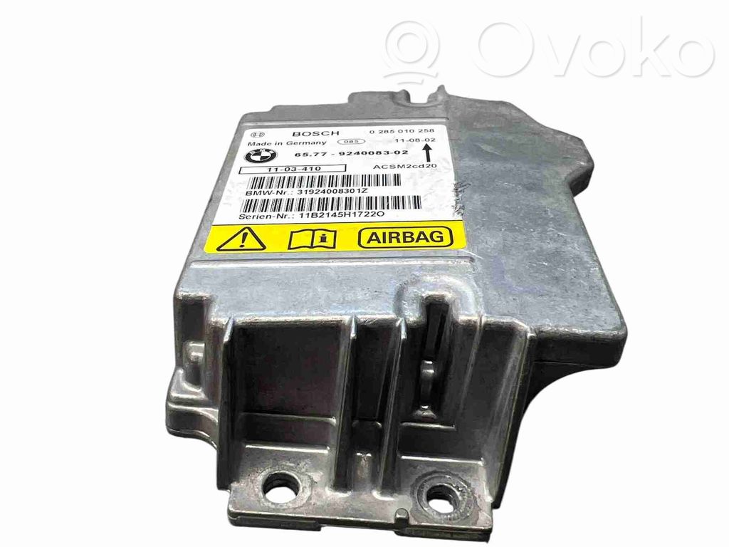 Airbag control unit/module   6577924008302,6577924008302