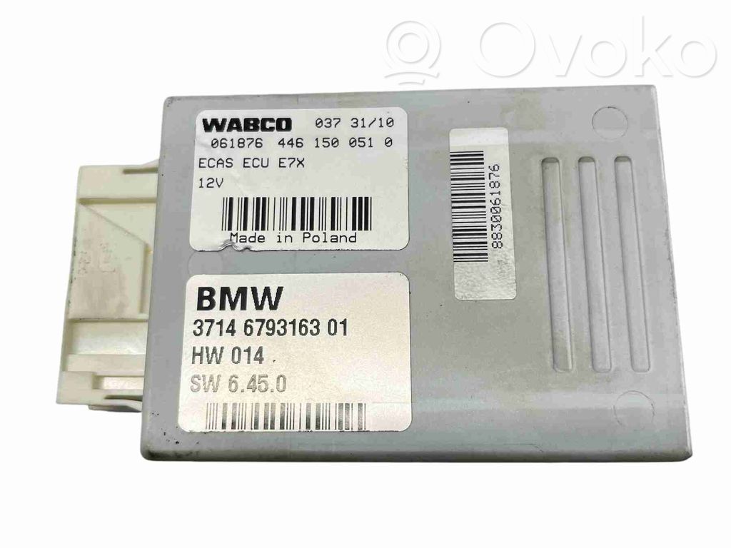 BMW X5 E70 Air suspension control unit module (rear) 