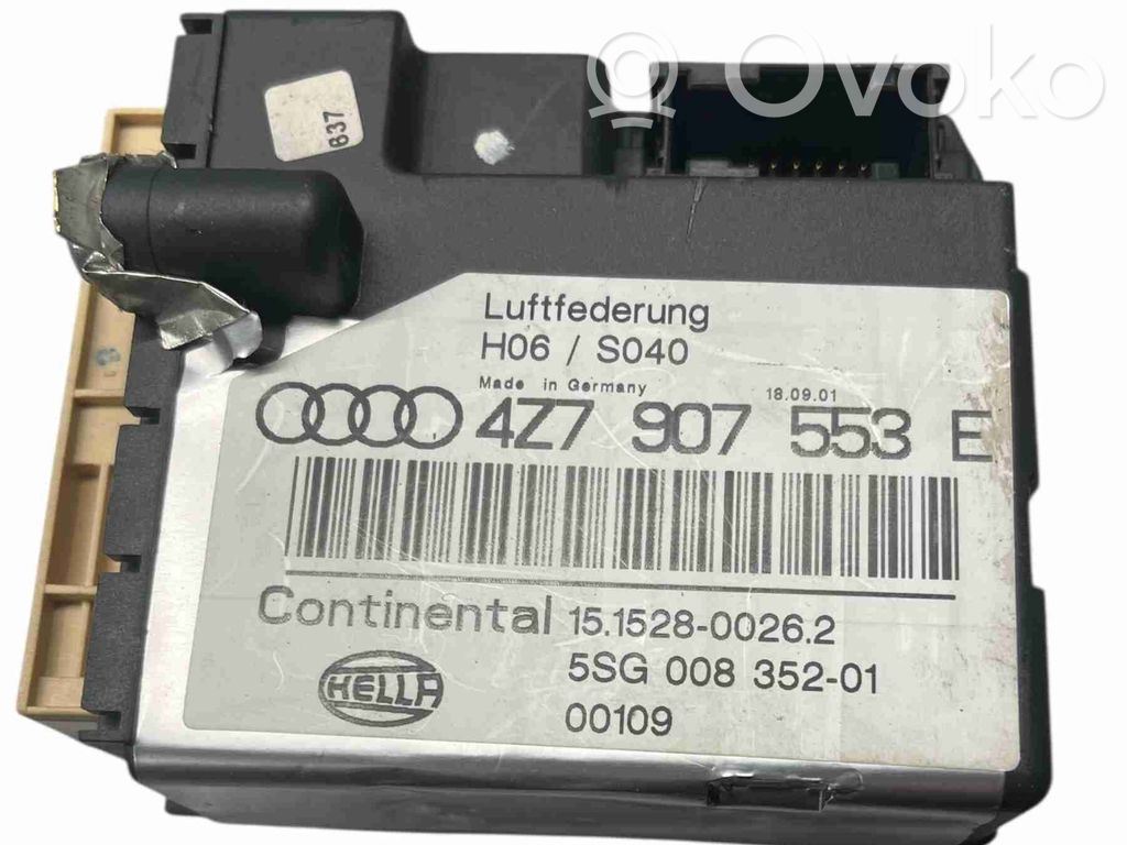 Module de commande suspension   4Z7907553E,4Z7907553E