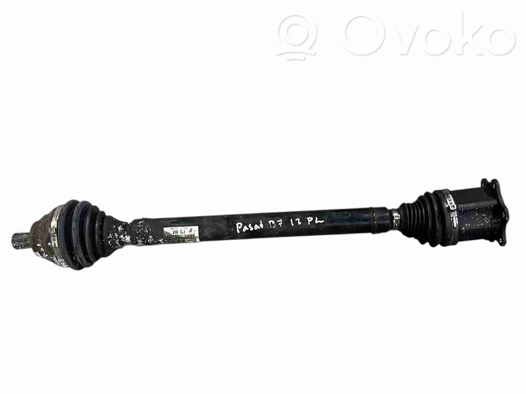 Volkswagen PASSAT B7 Eje de transmisión delantero 