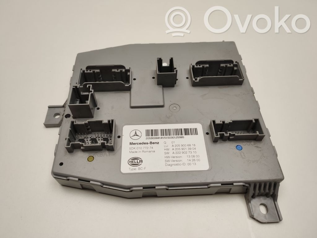Mercedes-Benz C W205 Unidad de control SAM 