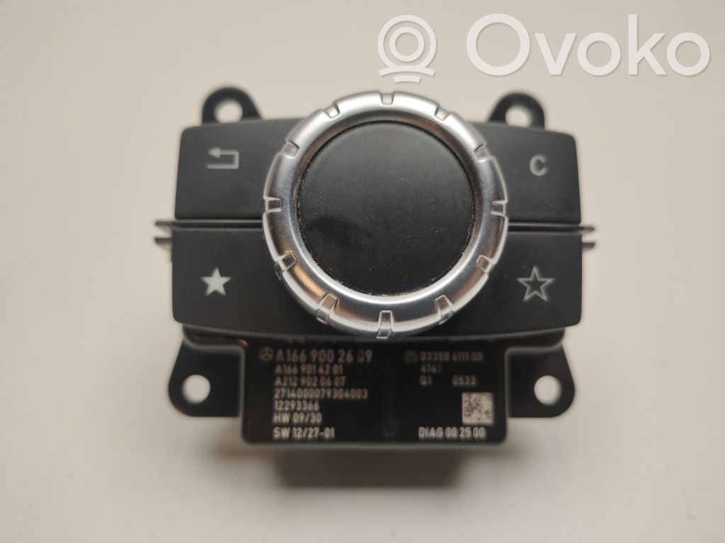 Interruptor de control multifunción   A1669002609