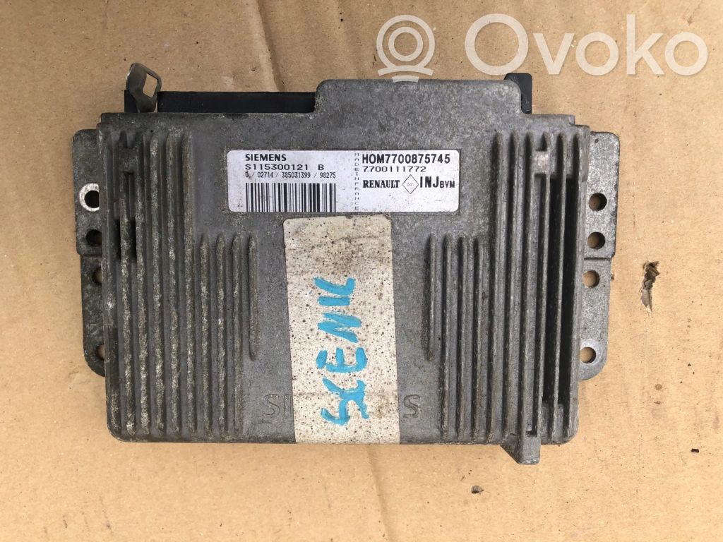 Engine control unit/module   7700111772
