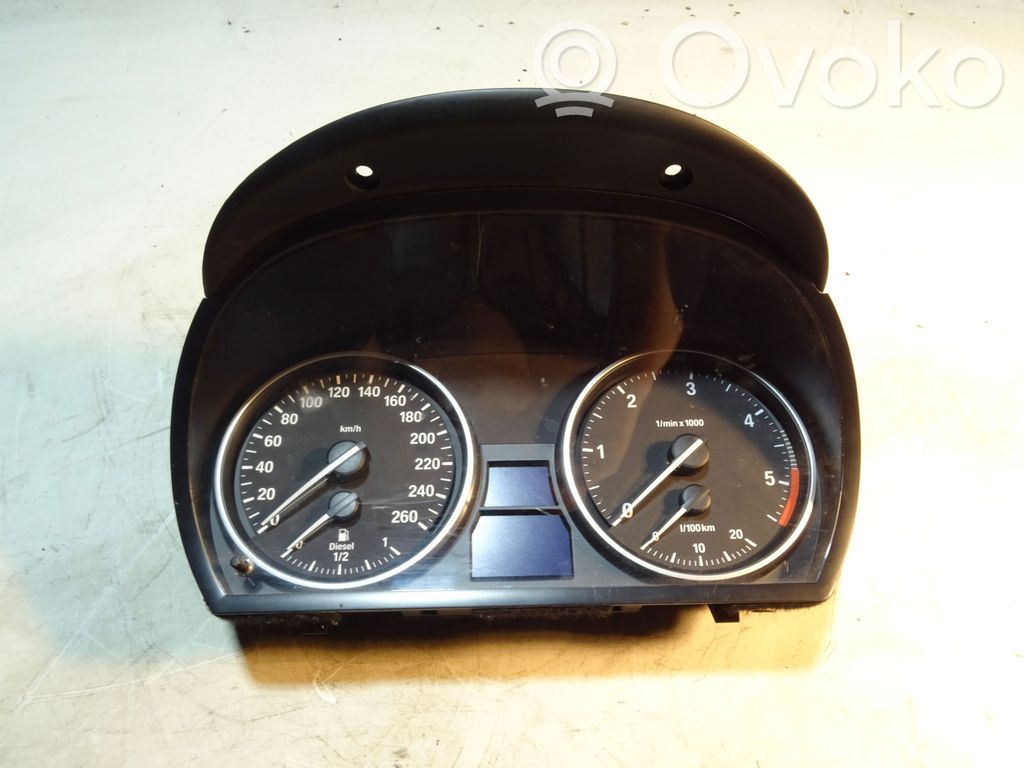 BMW 3 E90 E91 Speedometer (instrument cluster) 