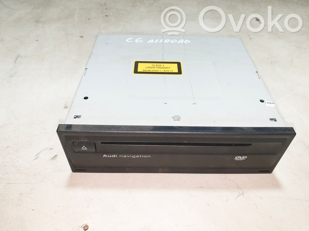 Audi A6 Allroad C6 Navigation unit CD/DVD player 
