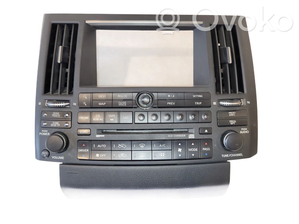 Infiniti FX Climate control unit 
