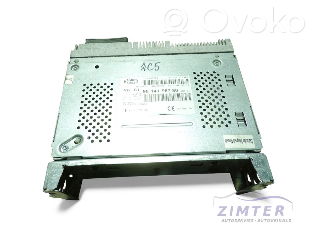 Citroen C5 GPS navigation control unit/module 