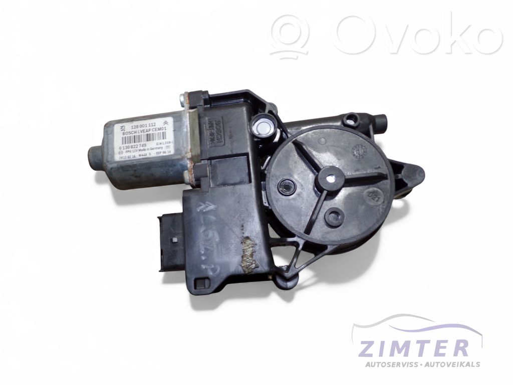 Citroen C5 Front door window regulator motor 