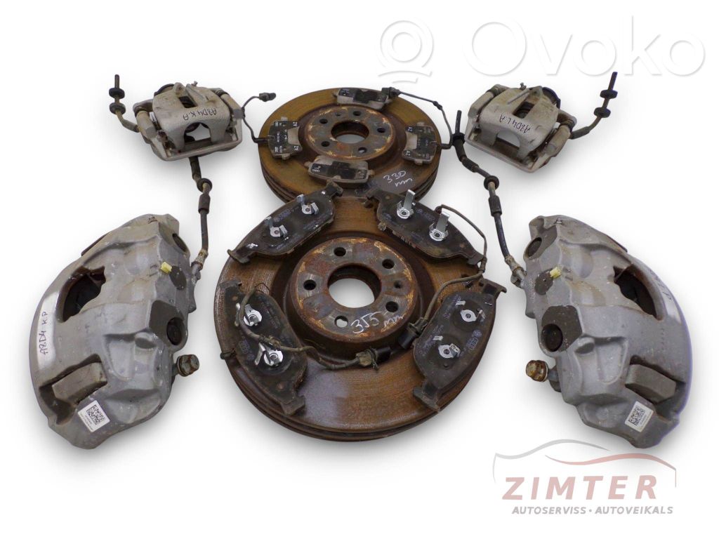 Audi A8 S8 D4 4H Brake discs and calipers set 