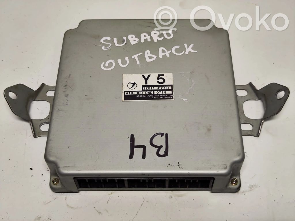 Engine control unit/module   22611AG190,A18000D4D