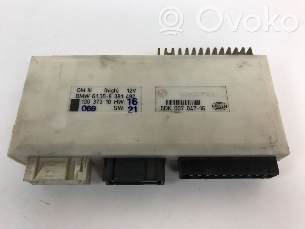 BMW 5 E39 Komforto modulis 