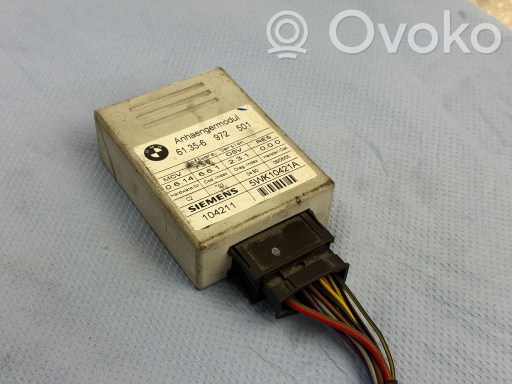 BMW 5 E60 E61 Tow bar trailer control unit/module 