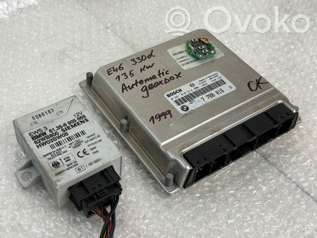 BMW 3 E46 Engine control unit/module 