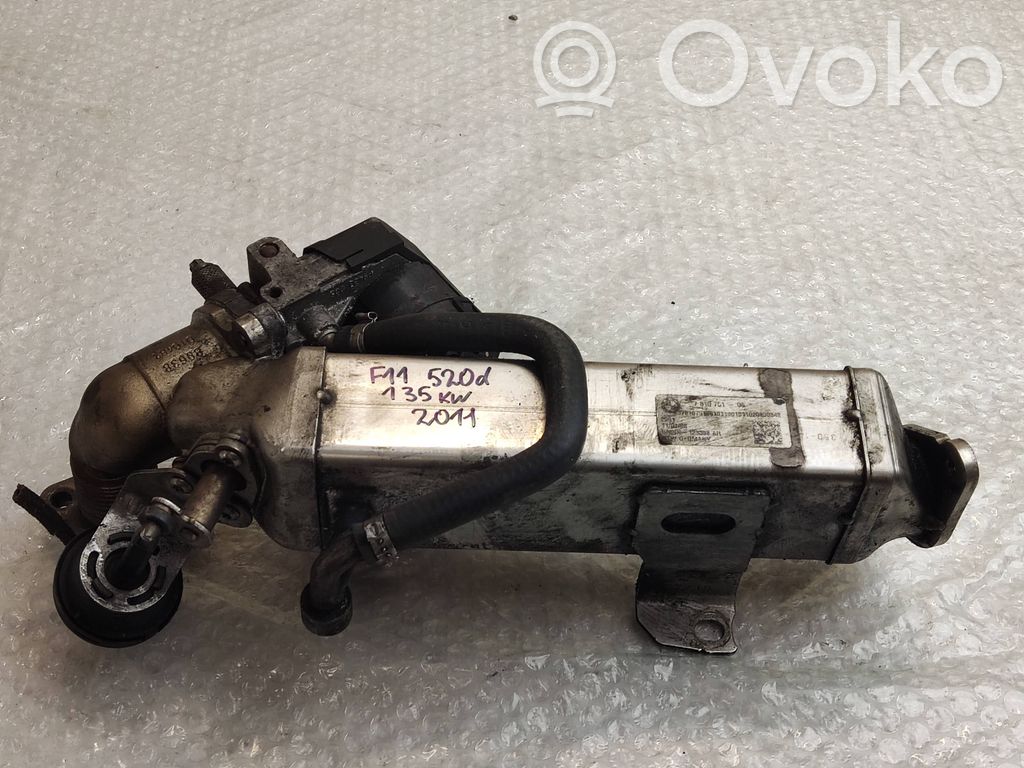 BMW 5 F10 F11 EGR valve cooler 