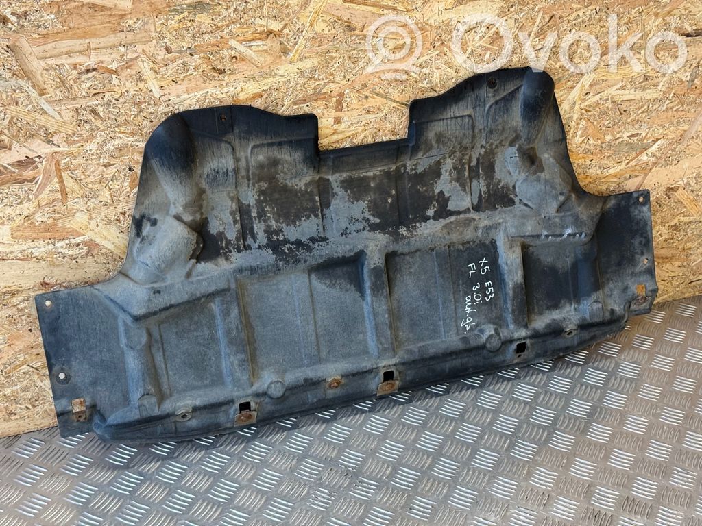 BMW X5 E53 Placa protectora/protector antisalpicaduras motor 