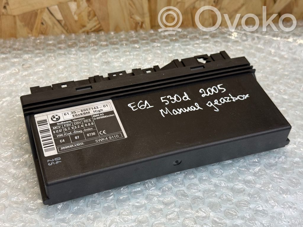BMW 5 E60 E61 Komforta modulis 