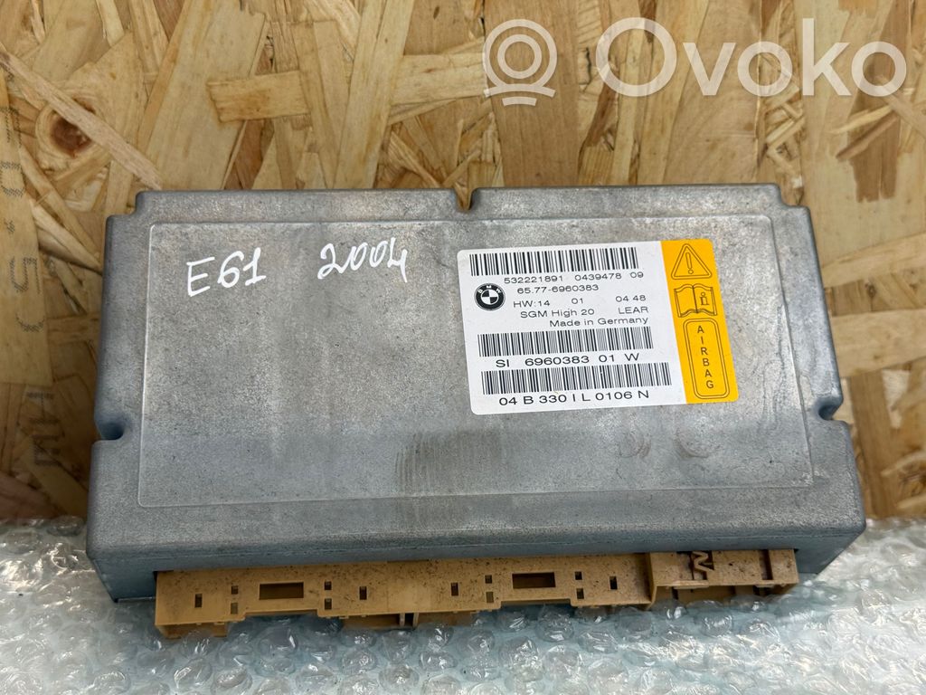 BMW 5 E60 E61 Airbag control unit/module 