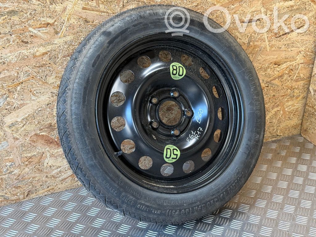 BMW 5 E60 E61 Roue de secours R17 
