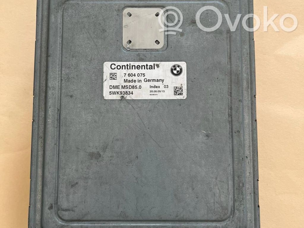 BMW 7 F01 F02 F03 F04 Centralina/modulo del motore 