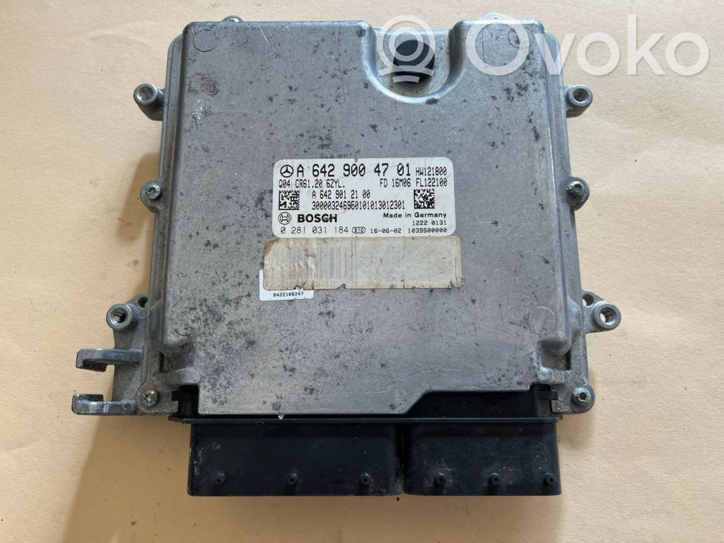 Mercedes-Benz GLE (W166 - C292) Sterownik / Moduł ECU 
