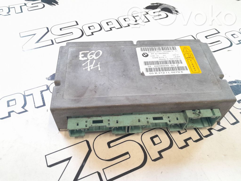 BMW 5 E60 E61 Airbag control unit/module 