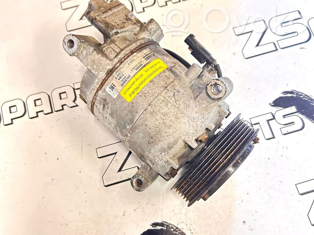 Air conditioning (A/C) compressor (pump)   89086,R134A,2019W49