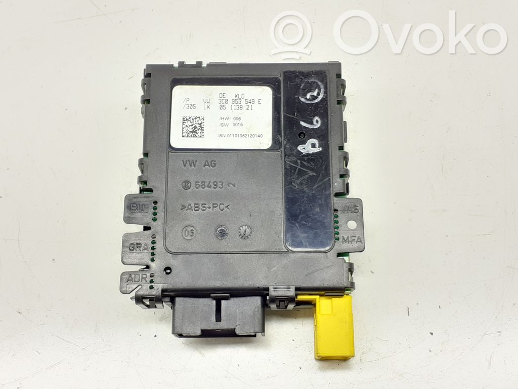 Volkswagen PASSAT B6 Sensor de ángulo de dirección 