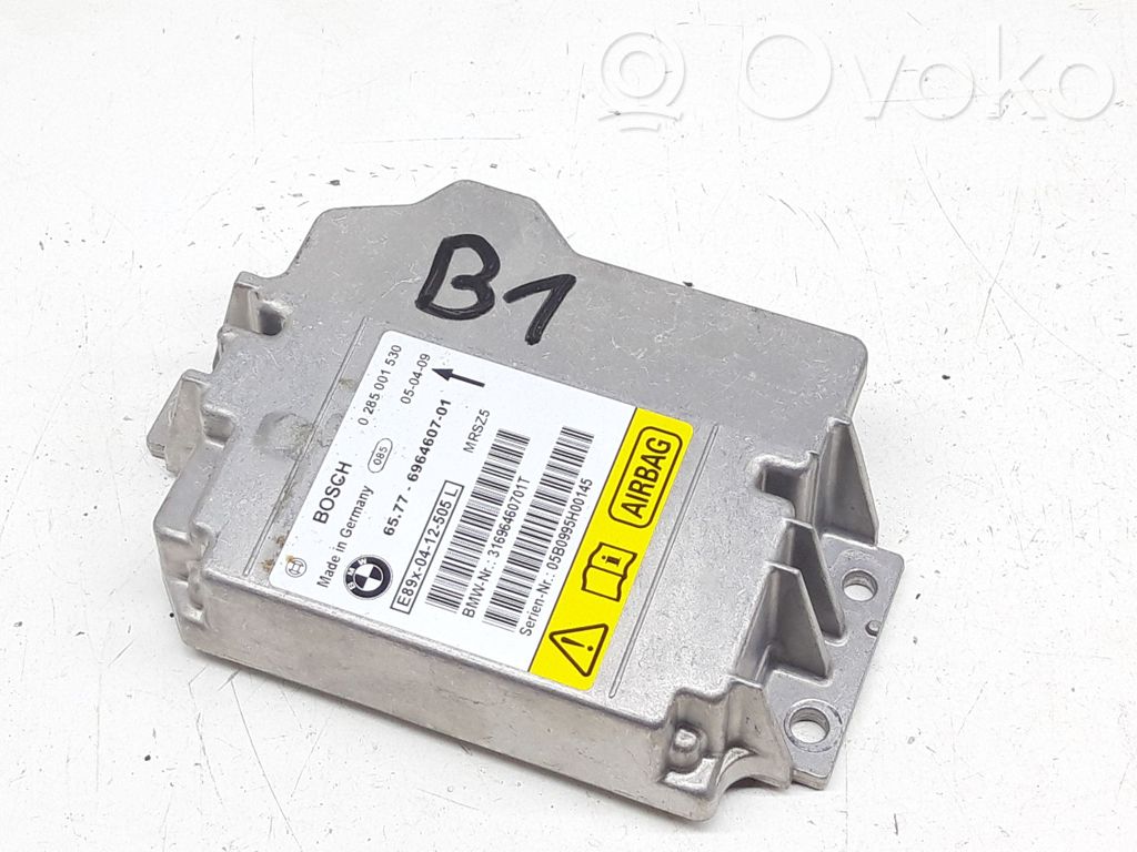 BMW 1 E81 E87 Centralina/modulo airbag 
