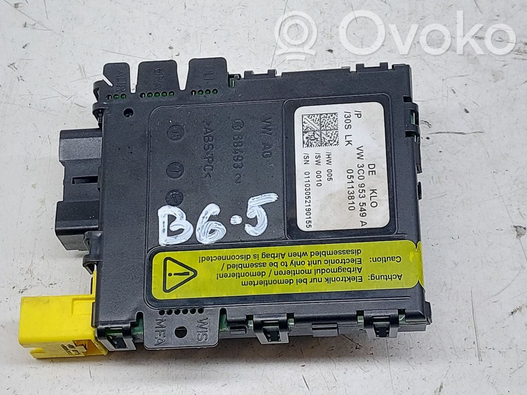 Sensor de ángulo de dirección   3C0953549,3C0953549A