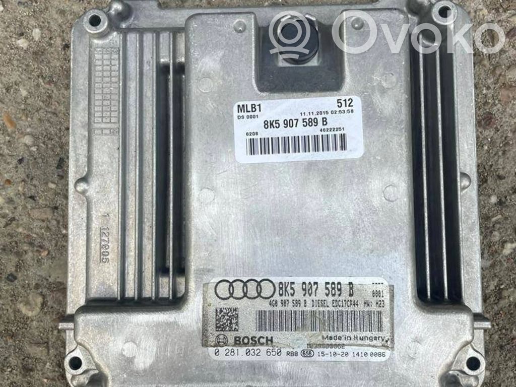 Audi Q5 SQ5 8R Engine control unit/module 