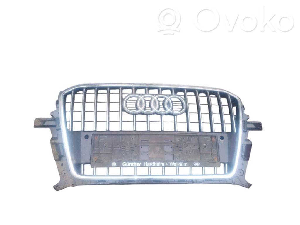 Audi Q5 SQ5 8R Maskownica / Grill / Atrapa górna chłodnicy 