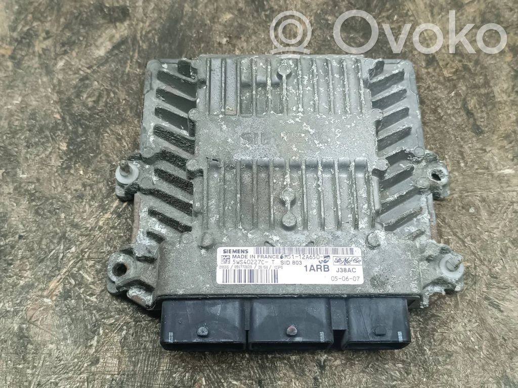 Engine control unit/module   5WS40227CT,5M5112A650MB,856770609